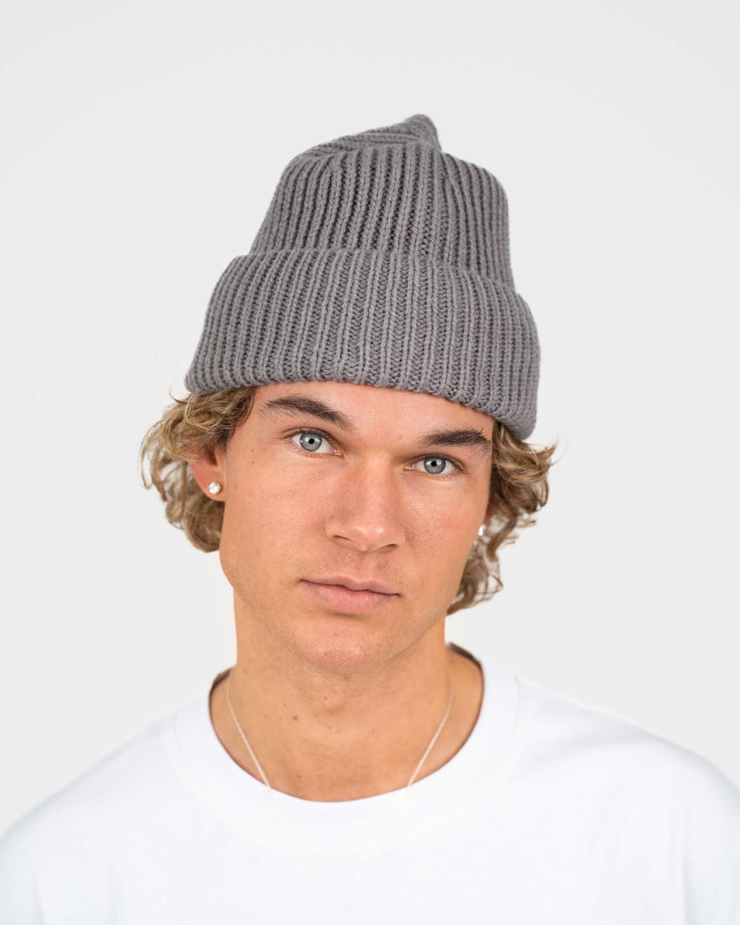 Beanie grey | Skagen - clothing.dk